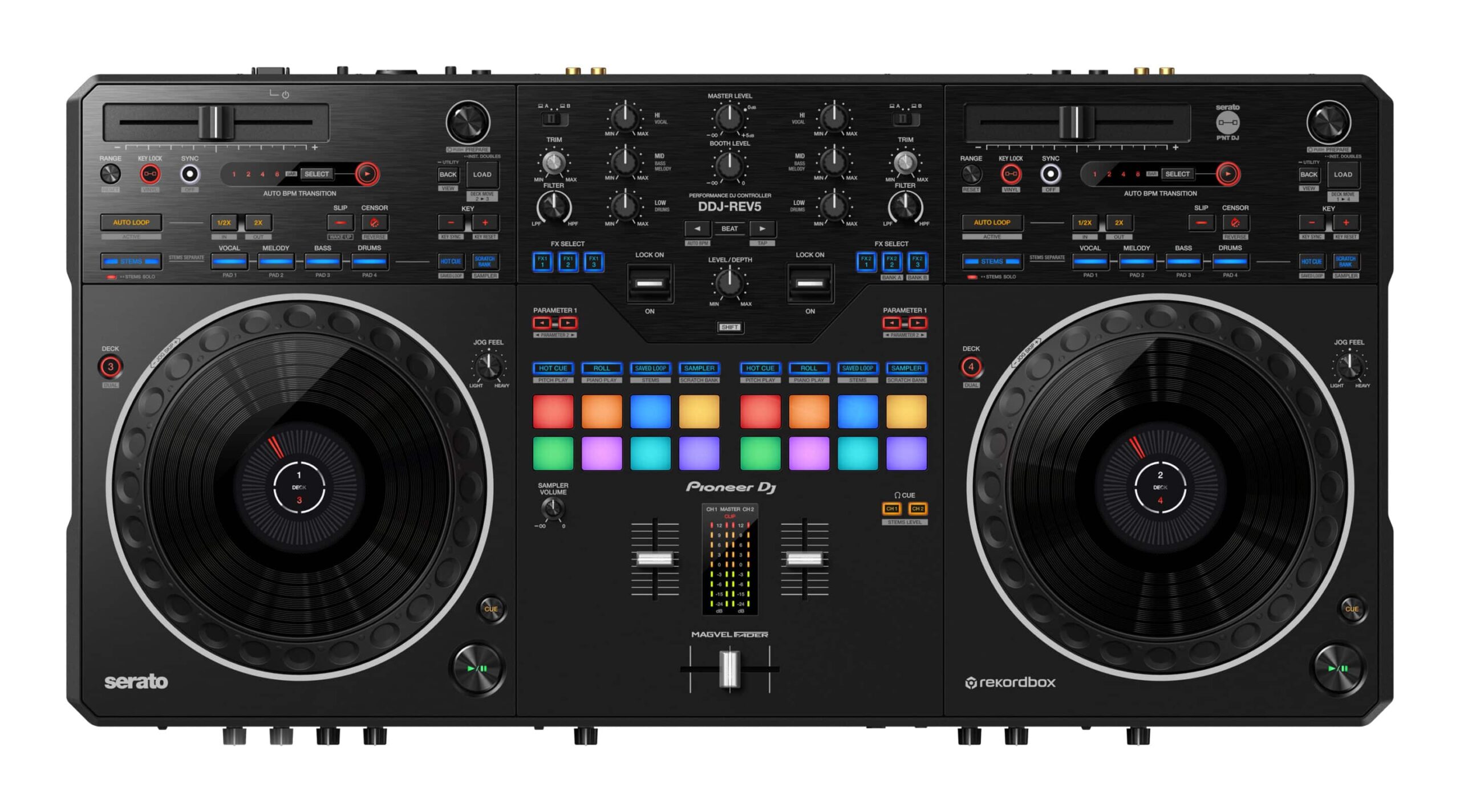 Pioneer DJ DDJ-REV5 Review: Battle-Style Controller with Revolutionary Stem Control