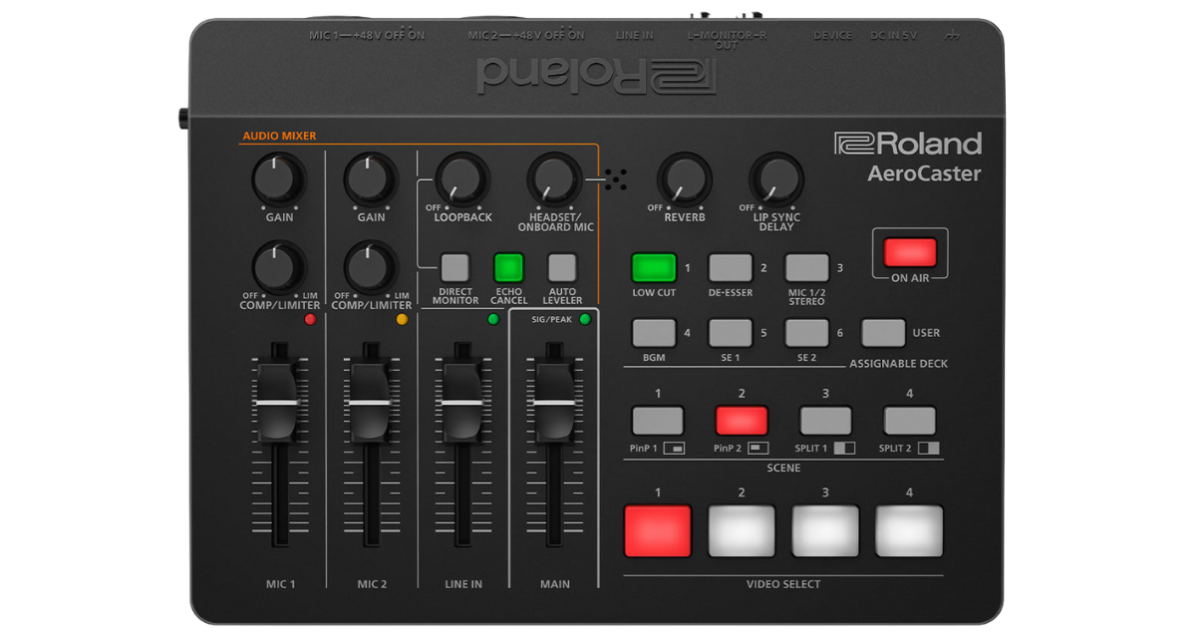 Roland VRC-01 AeroCaster Review: Professional DJ Livestreaming Made Simple